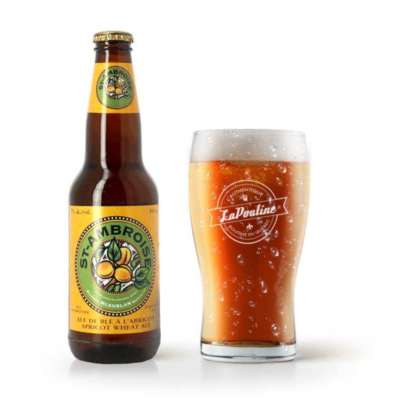 Bière St Ambroise Abricot Bière du Québec Saint Ambroise