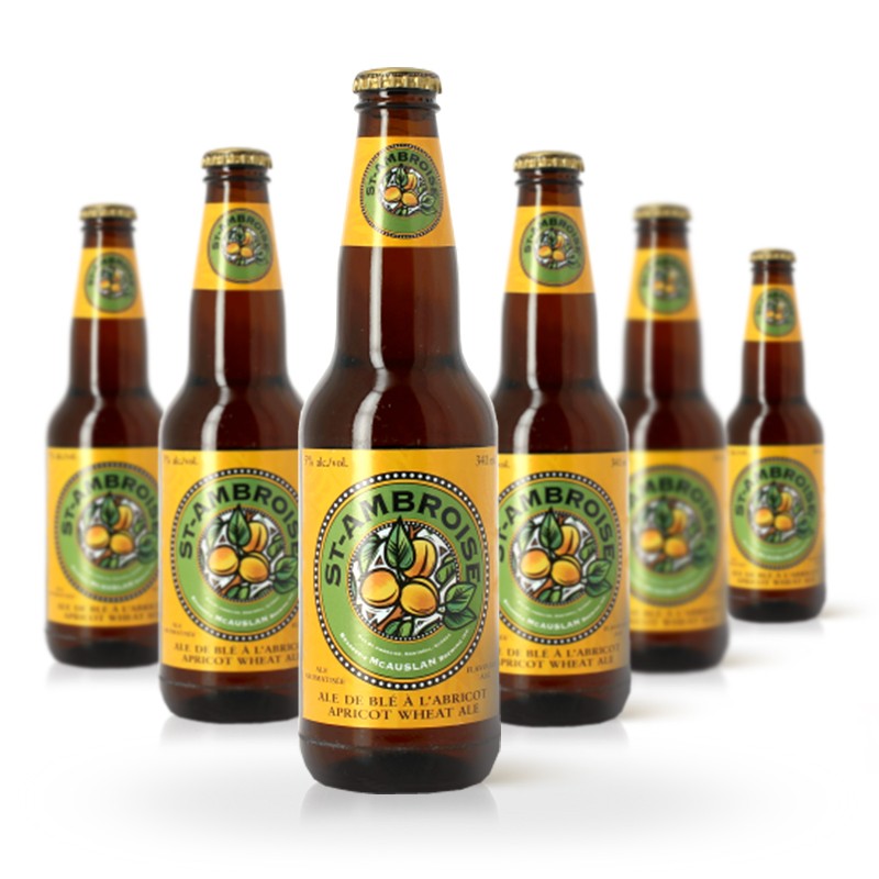 Bière St Ambroise Abricot Bière du Québec Saint Ambroise