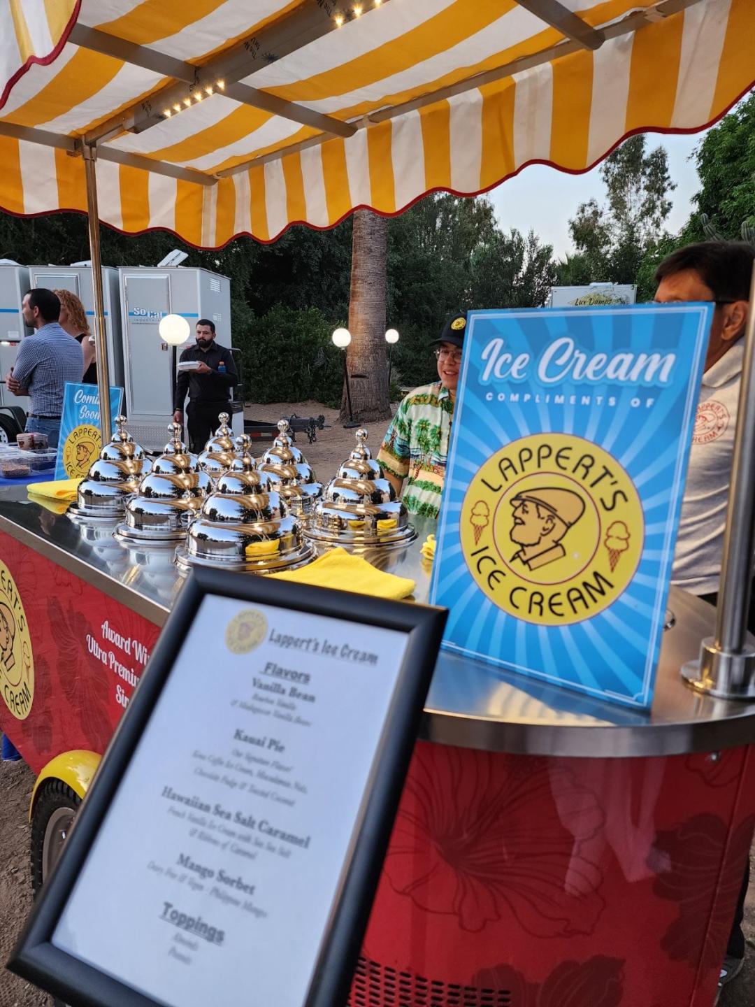 Lappert's Ice Cream Catering Palm Springs, Party Ice Cream Catering