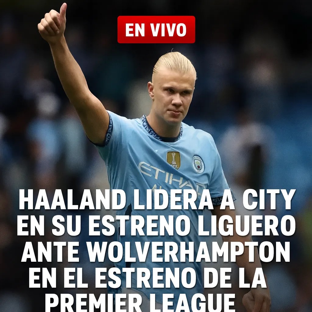Haaland lidera al City HOY en su estreno liguero ante Wolverhampton en el estreno de la Premier League 2025/26 – ¿A Qué Hora Empieza? Haaland lidera al City HOY en su estreno liguero ante Wolverhampton en el estreno de la Premier League 2025/26 – ¿A Qué Hora Empieza?