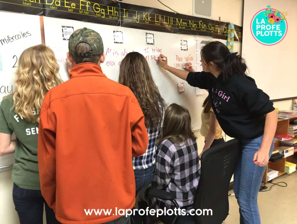 Fun Spanish Review Game Basketball Game La Profe Plotts