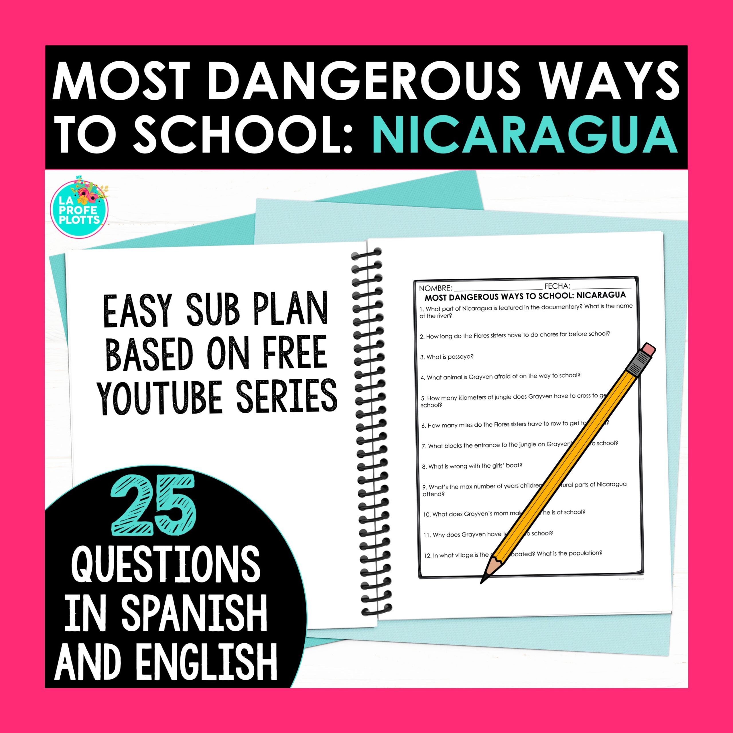 Most Dangerous Ways to School Nicaragua Questions La Profe Plotts
