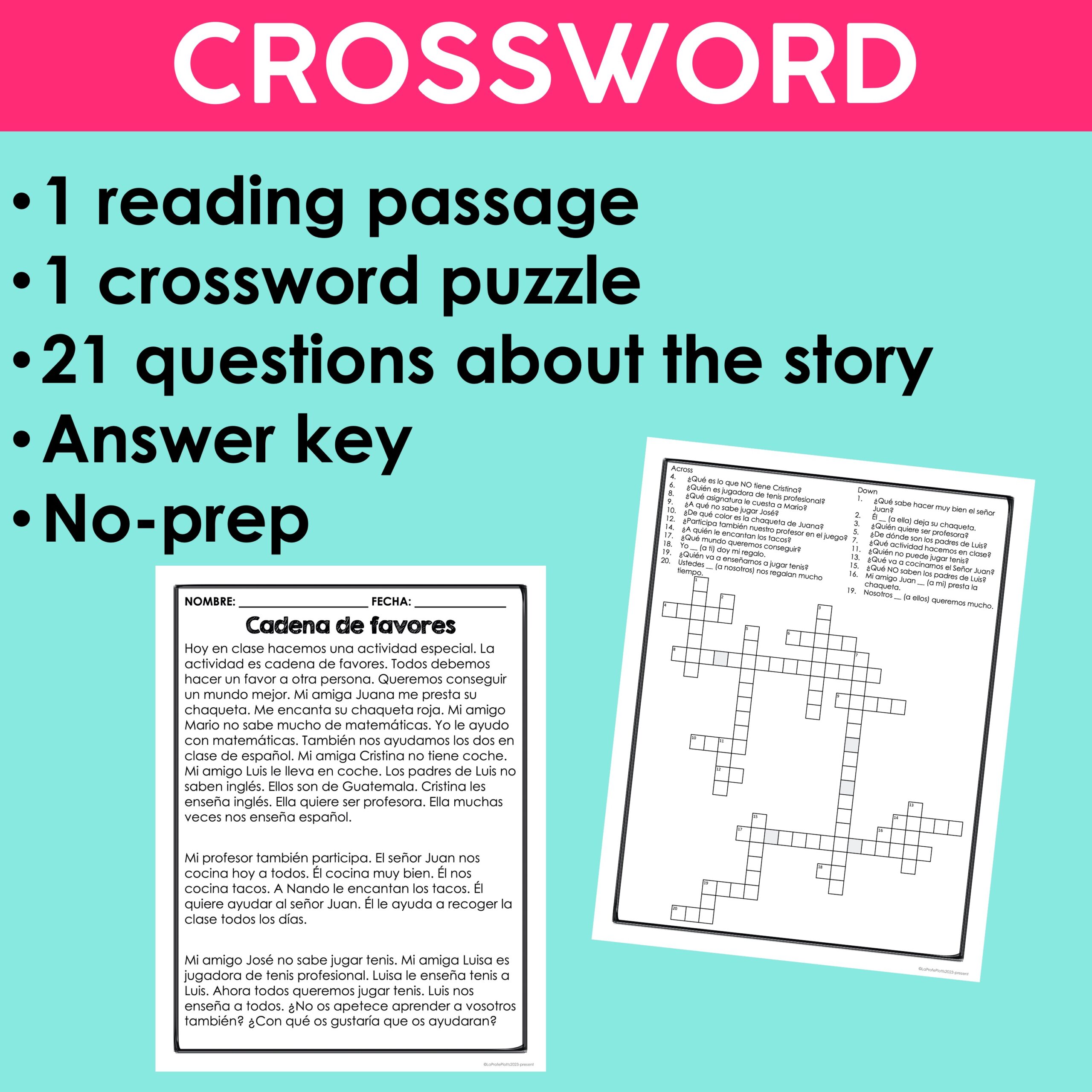 Spanish Sub Plans Indirect Object Pronoun Reading Activities La Profe Plotts Spanish Sub Plans Indirect Object Pronoun Reading Activities La Profe Plotts
