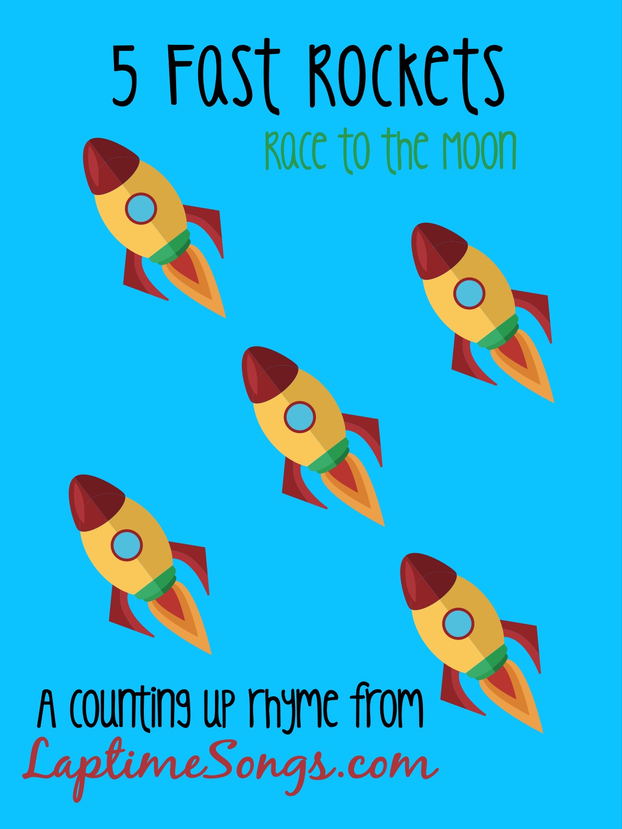 5 Fast Rockets Laptime Songs Modern Rhymes 5 Fast Rockets