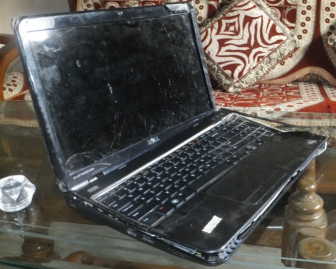 Damaged Laptop