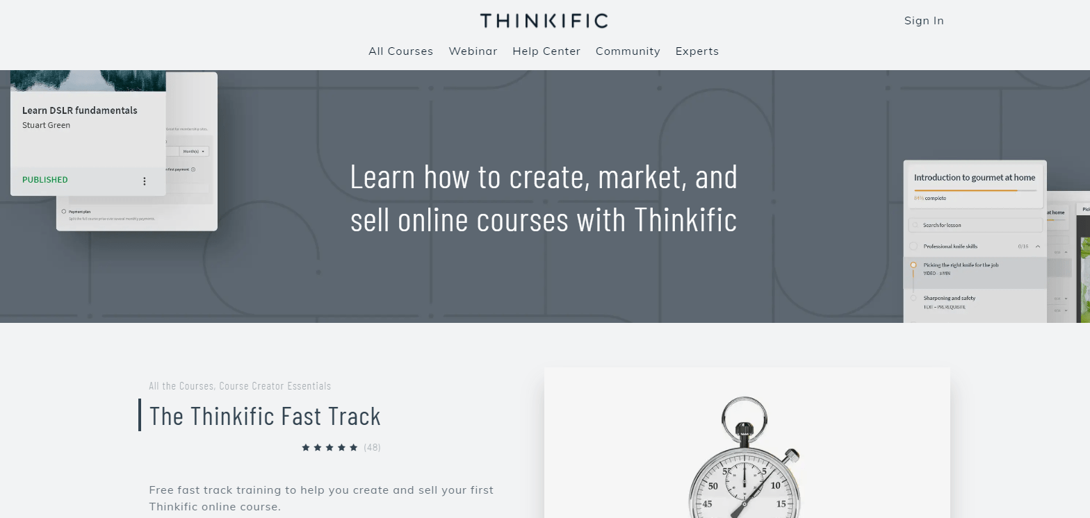Thinkific Academy