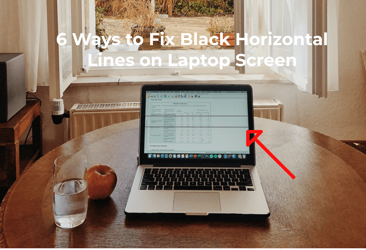 6 Ways to Fix Black Horizontal Lines on Laptop Screen (All you need to