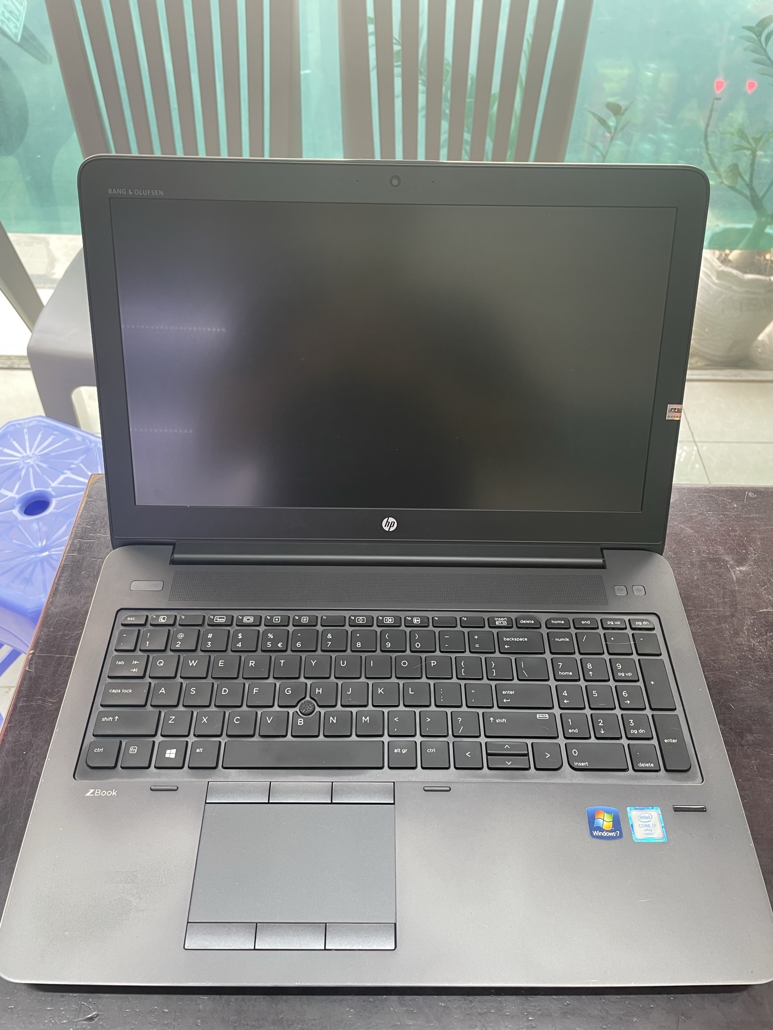 HP Zbook 15 G3 core i7 6820HQ/ ram 16gb/ ssd 256gb/ 15.6 in. Laptop.