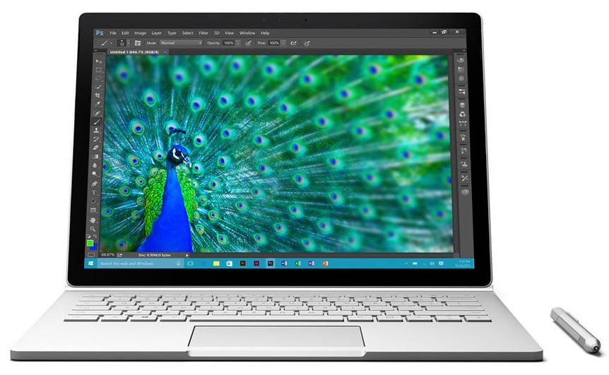 Microsoft Surface Book 13.5" 2in1 Laptop with 6th Gen