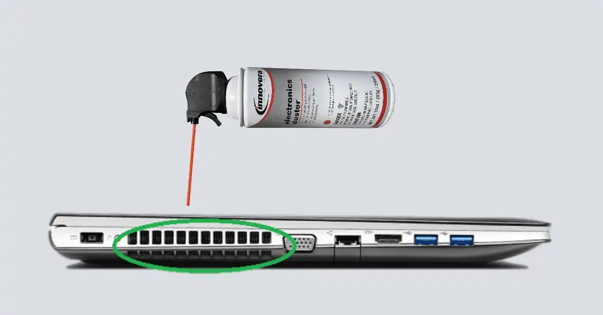 How To Clean Laptop Fan Without Taking It Apart (In 5 Steps)
