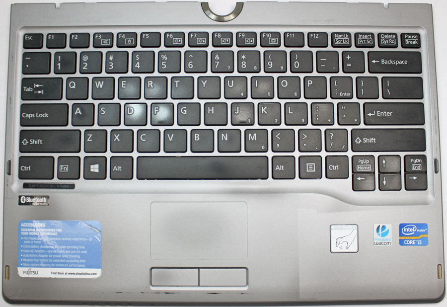 Fujitsu LifeBook T Series T732 Laptop Keyboard Keys