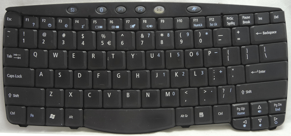 Acer Travelmate 530 (Black) Laptop Keyboard Keys