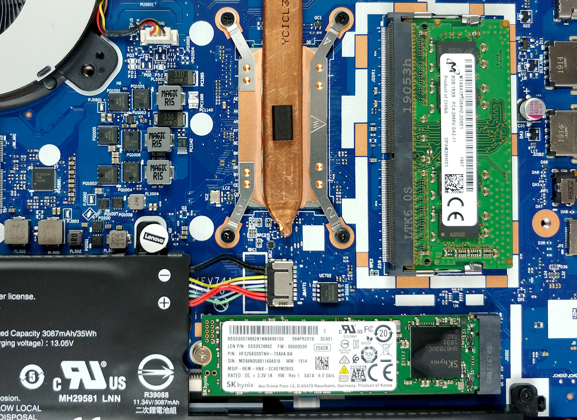 Inside Lenovo Ideapad L340 (15") disassembly and upgrade options