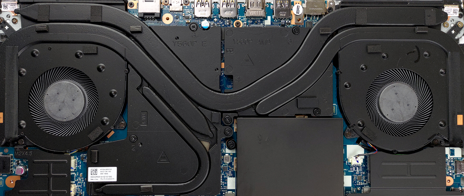 Inside Lenovo Legion 5 Pro (16") disassembly and upgrade options LaptopMedia UK
