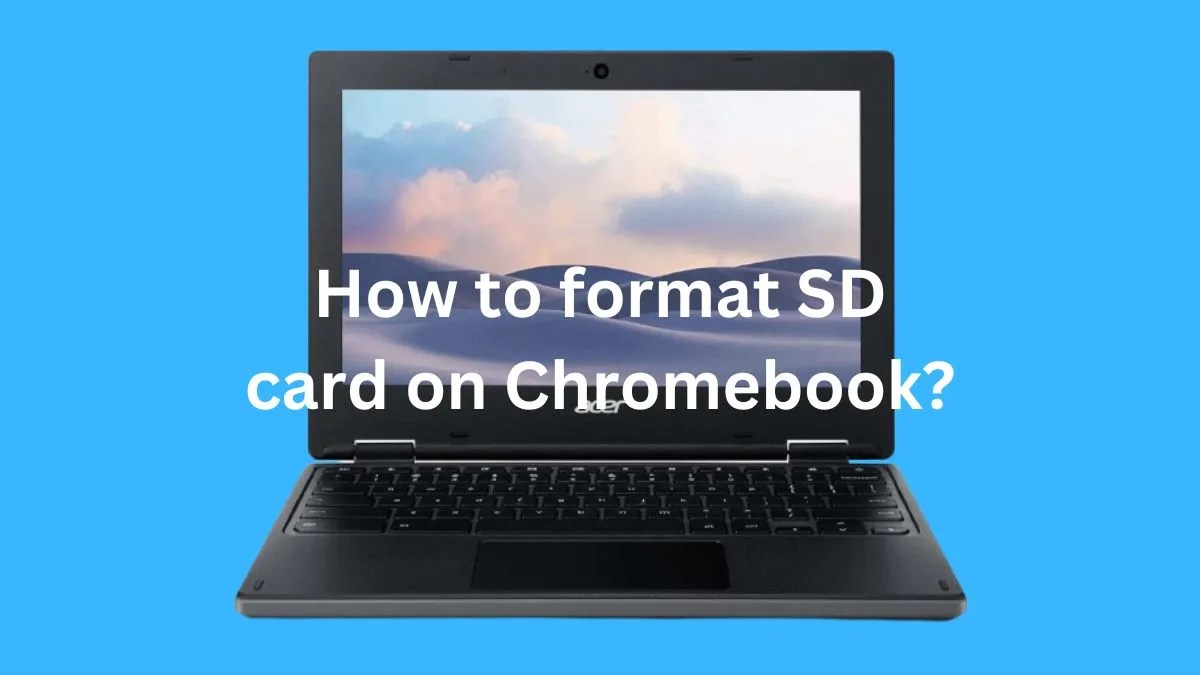 How to format SD card on Chromebook quickly? (7 Easy Steps)