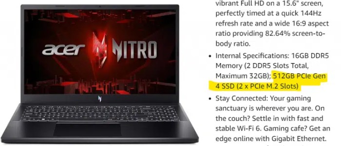 Laptop Storage Type Guide (PCIe NVMe, SATA III, HDD, eMMC) - Laptop ...