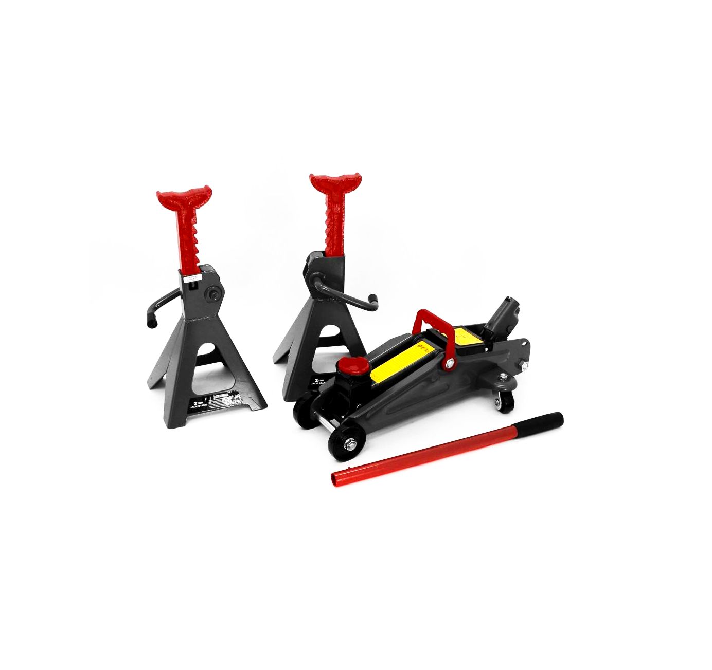 2 Ton Heavy Duty Hydraulic Trolley Floor Jack Axle Stand Lifting Car