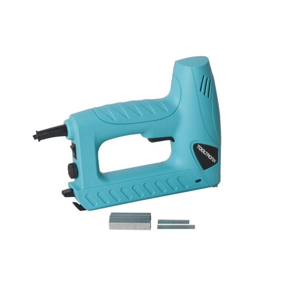 TOOLTRONIX ELECTRIC TACKER STAPLER BRAD NAIL GUN 2IN1