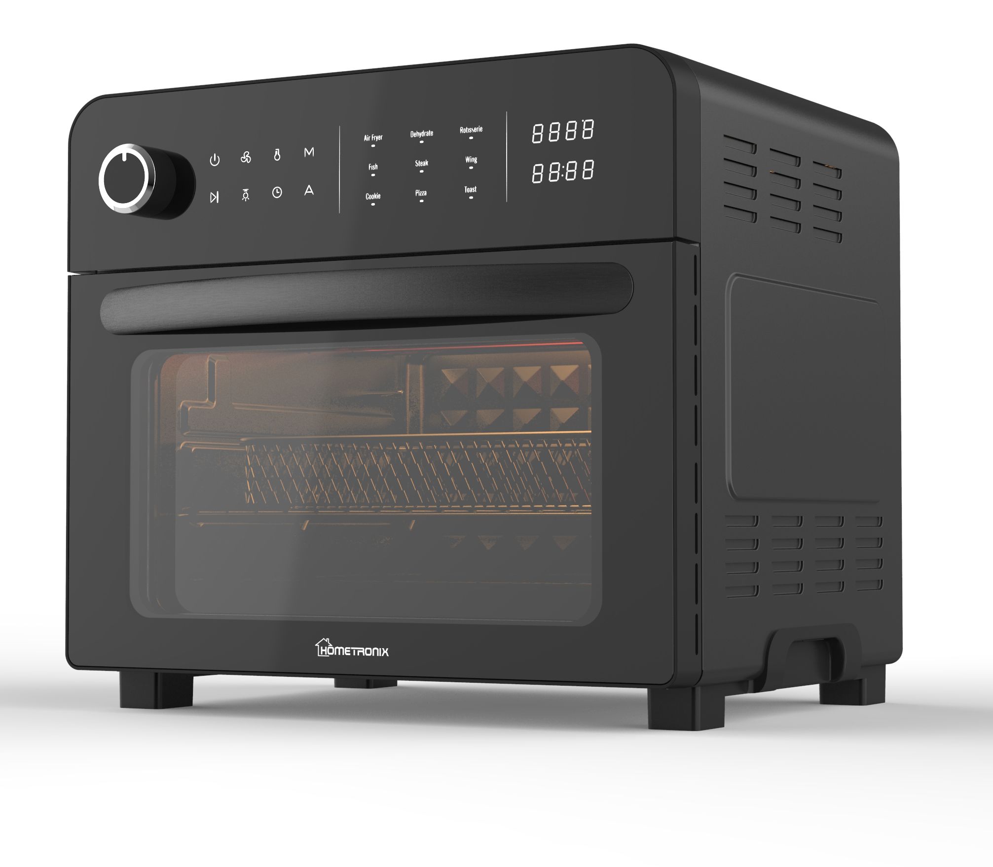 23L Air Fryer Oven With Rotisserie Large XXL Digital Knob 1700W 10 in 1 Airfryer Laptronix