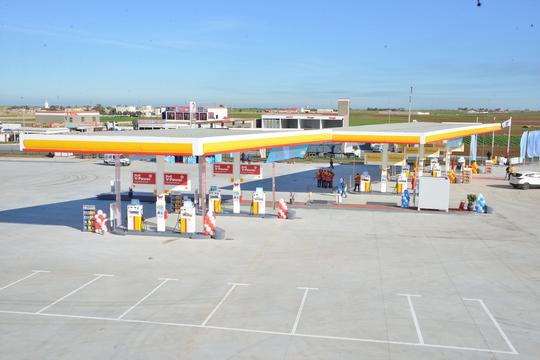 La plus grande stationservice Shell au Maroc inaugurée