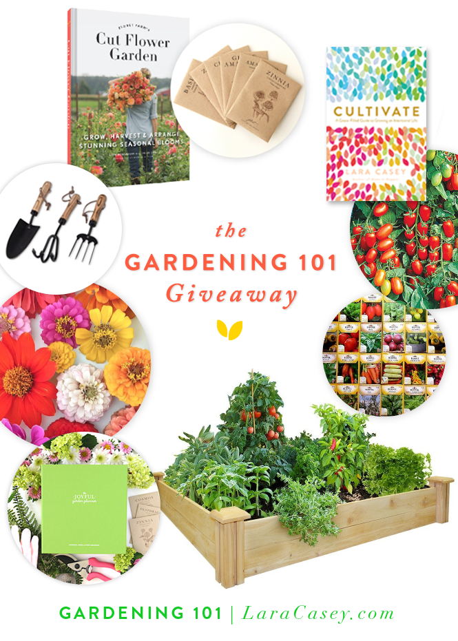 GARDENING 101, Part 3 Garden Plans and a Garden Giveaway Lara Casey