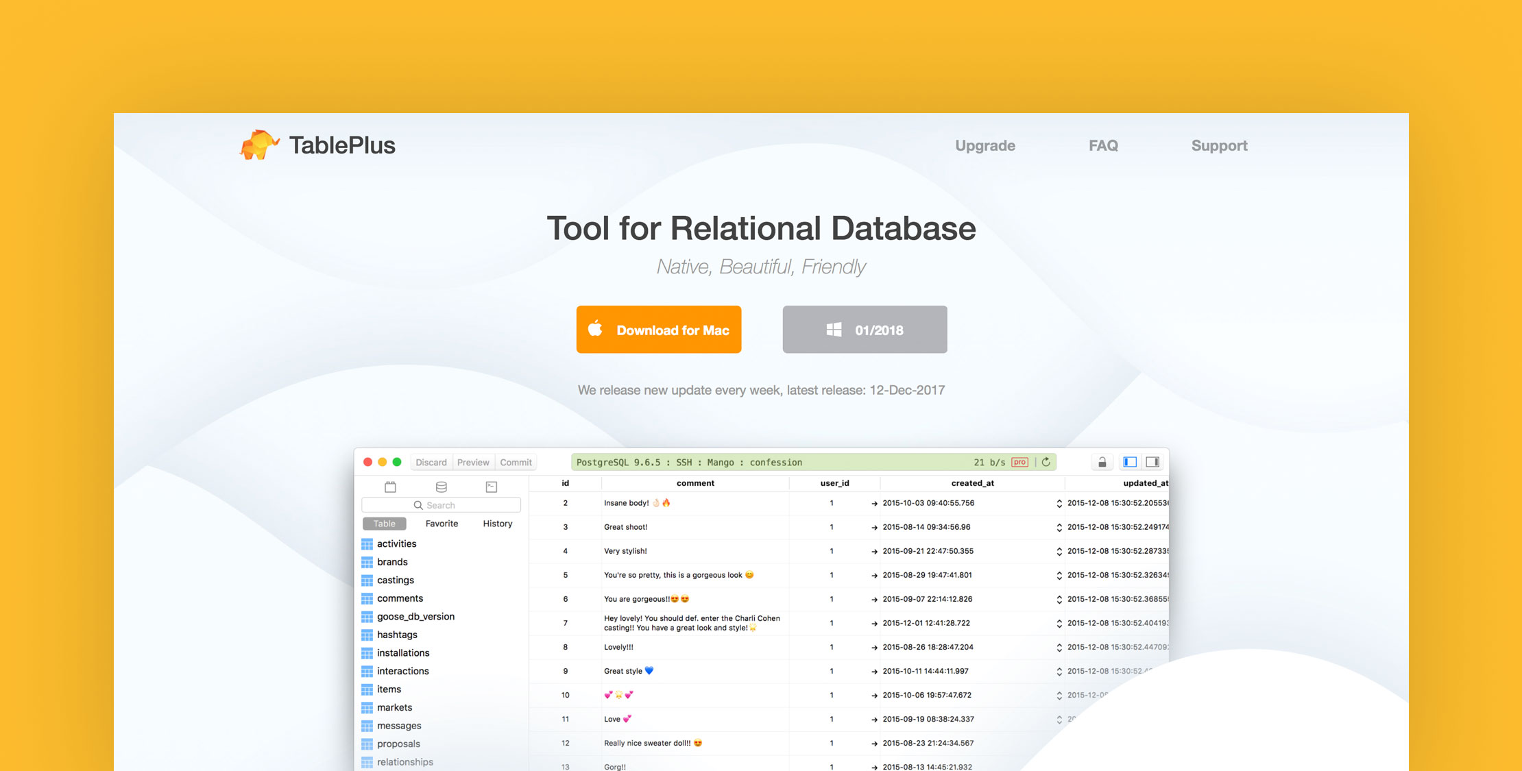 TablePlus Relational Database GUI Laravel News