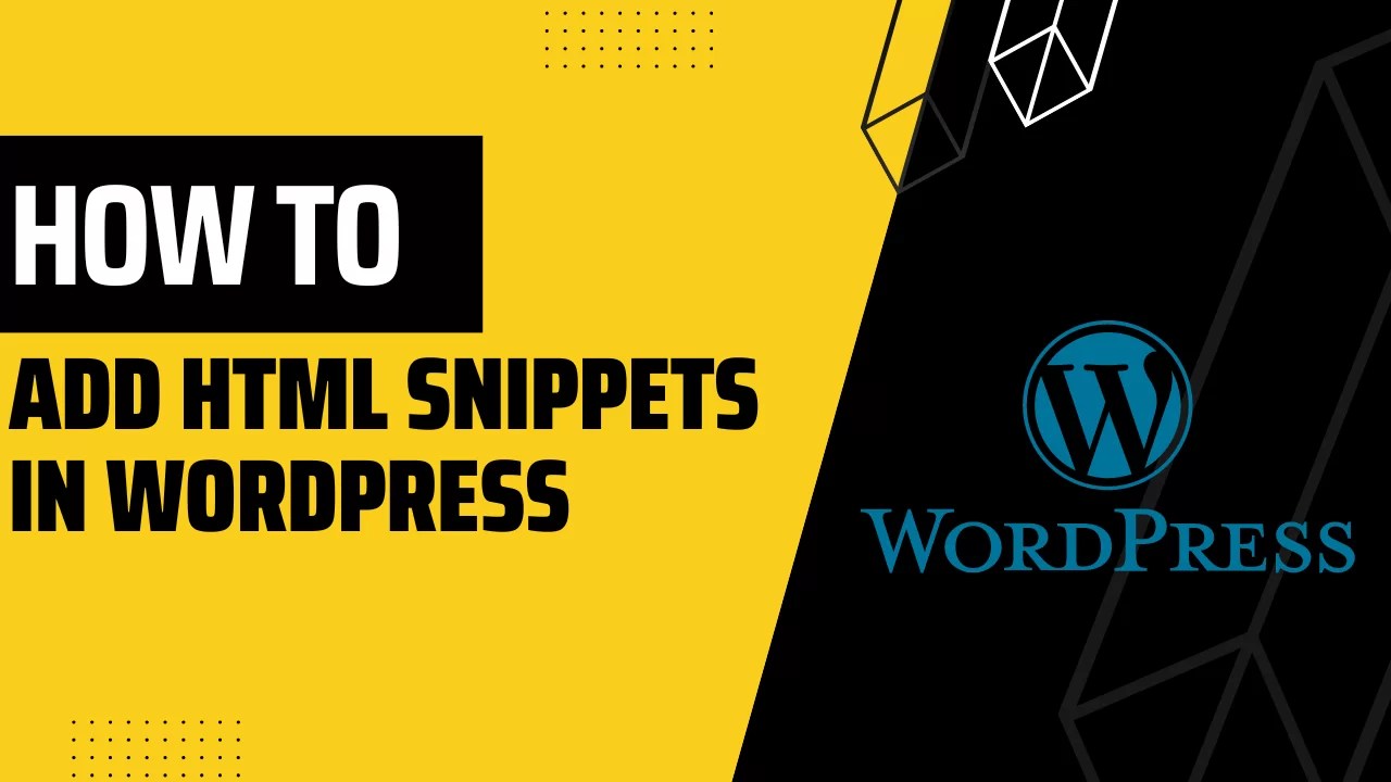 How To Insert HTML Snippets in WordPress Laravel Plug