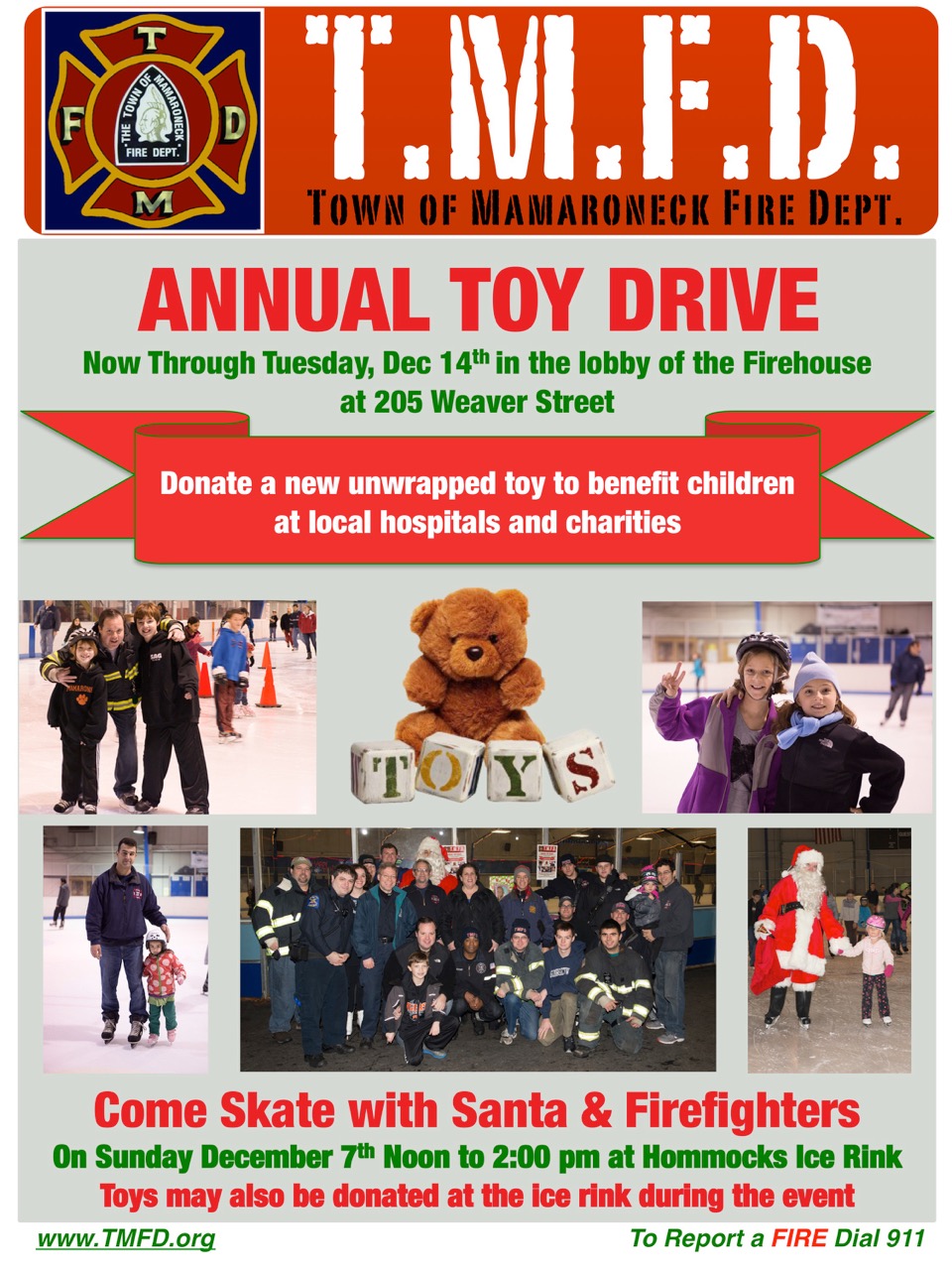 Mamaroneck FD Begins Toy Drive theloop