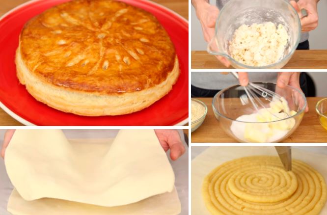 La galette frangipane avec pâte feuilletée maison La Recette