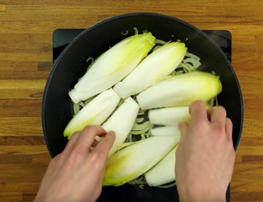 Les endives braisées La Recette