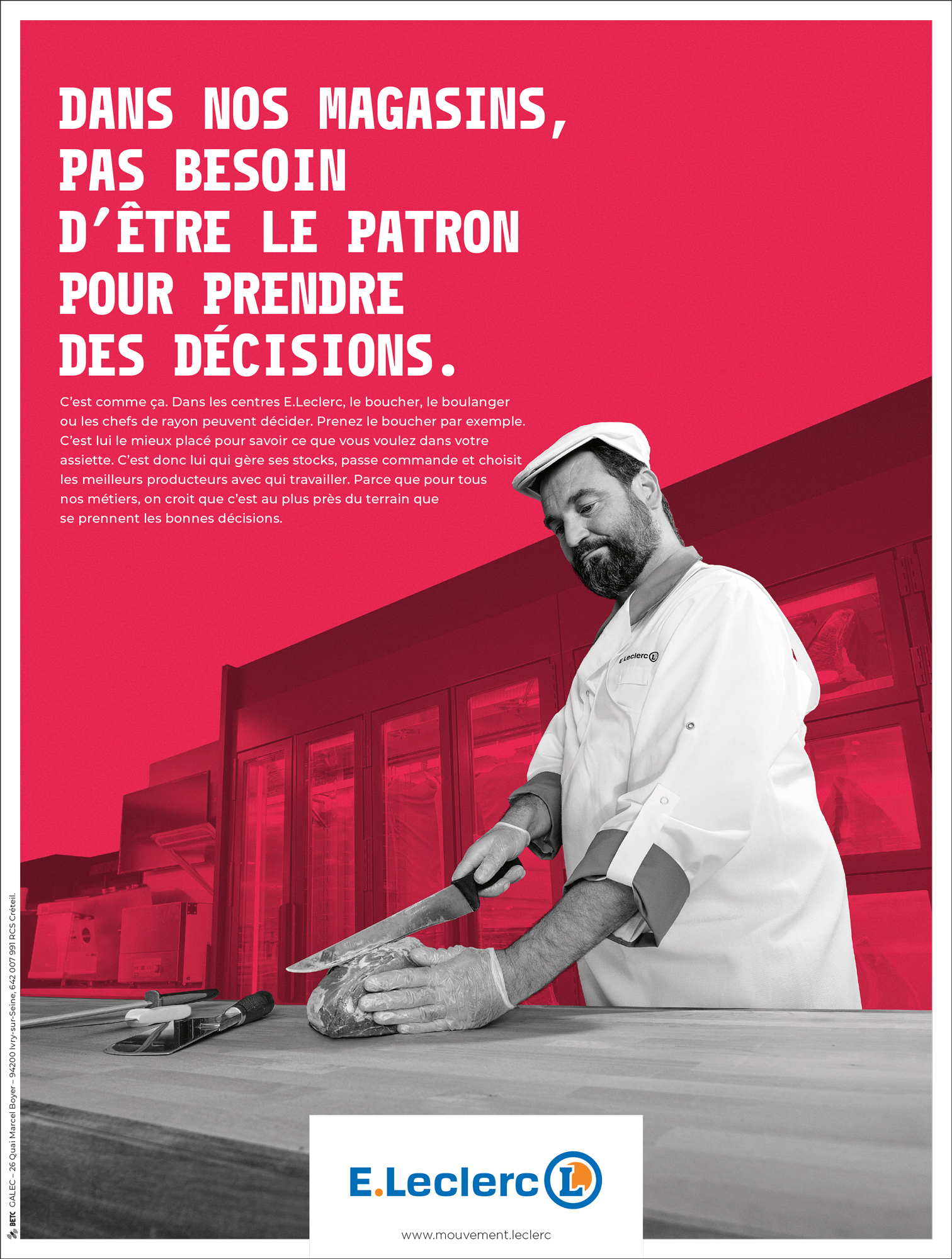 Le Mouvement E.Leclerc E.Leclerc agence BETC Paris