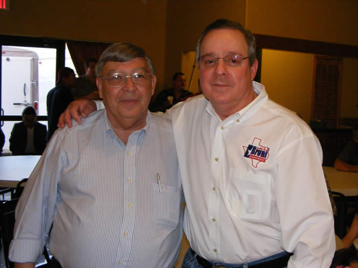 LOUIS H. BRUNI WITH SHERIFF ELECT MARTIN CUELLAR
