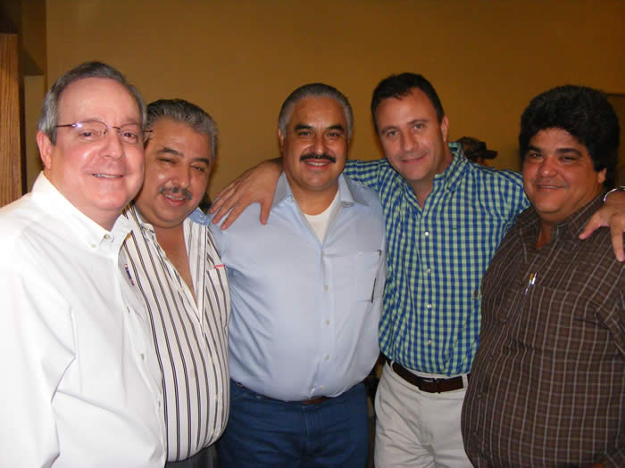 LOUIS H. BRUNI WITH SHERIFF ELECT MARTIN CUELLAR