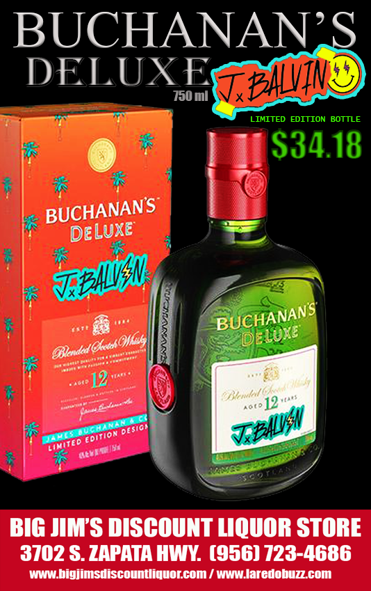 Buchanan’s Deluxe J Balvin Special Edition Bottle Available at Big Jim