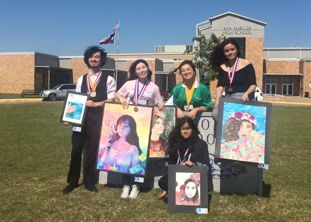 Alexander High School Students Win Big at 2019 State VASE Art