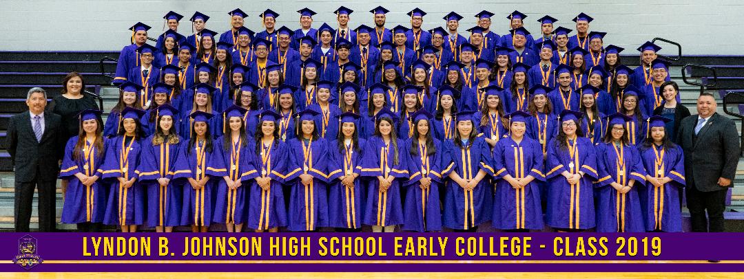LBJ Early College High School Graduates First Class