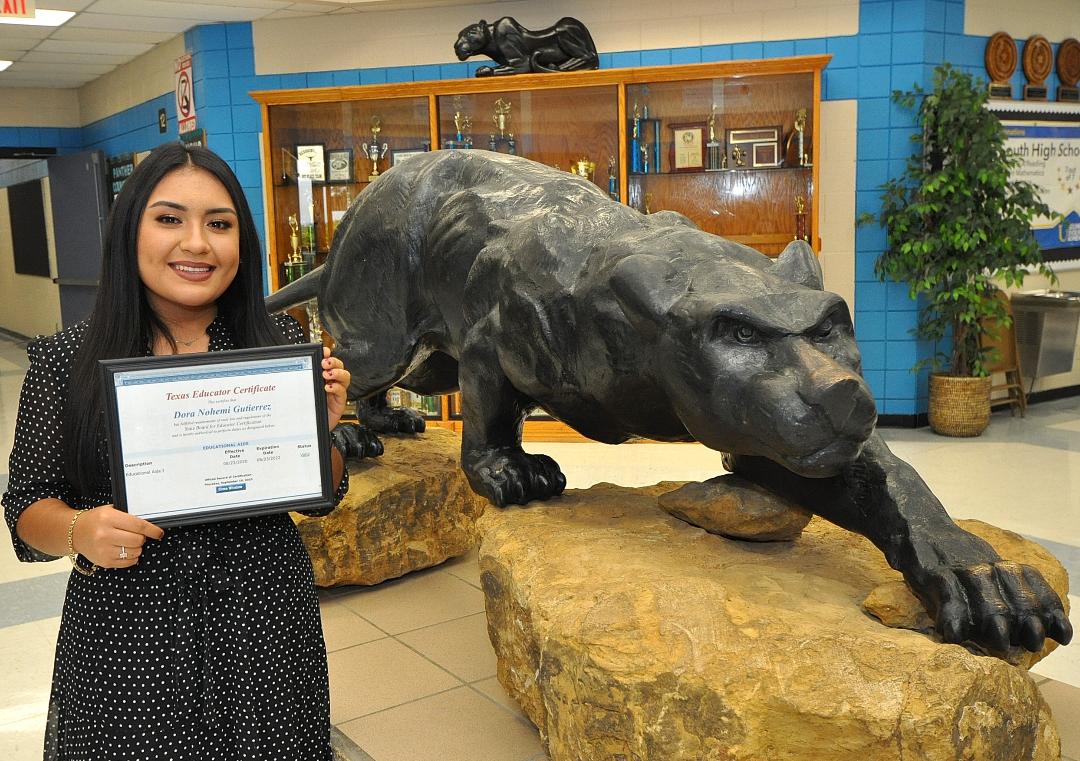 United South High School Class of 2020 Graduate First to Earn State Board of Education