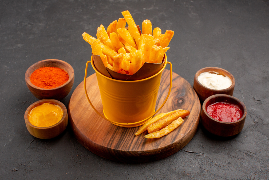EVERYTHING'S JUST MUCH BETTERWITH FRENCH FRIES! Laree Adda Restaurant