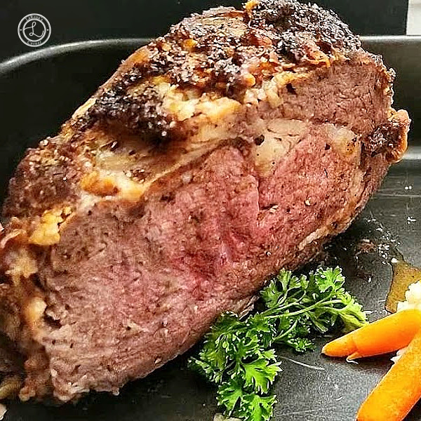 Keto Garlic Prime Rib Recipe Perfectly flavored Standing Rib Roast