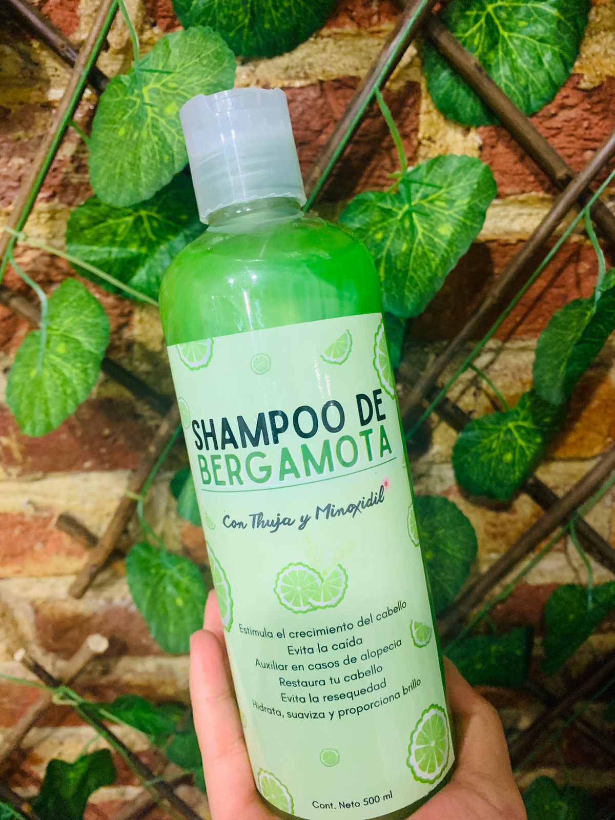 SHAMPOO DE BERGAMOTA La Reyna del Mayoreo
