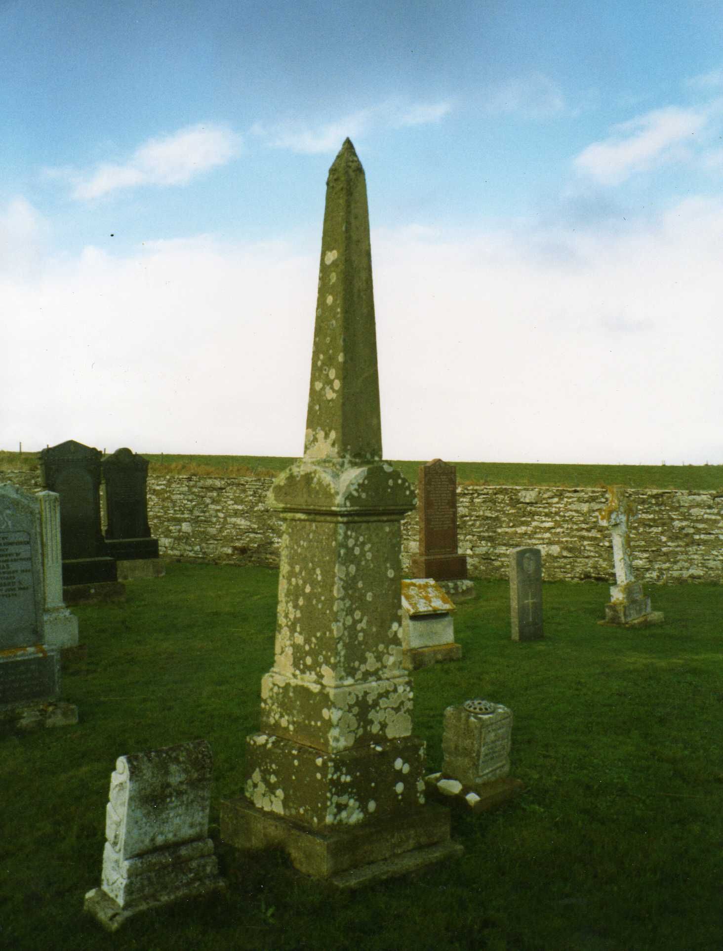 Orkney Image Library Memorial to the Leicestershire
