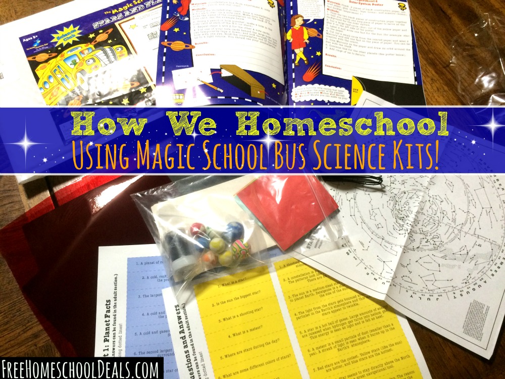 How We Homeschool With Magic School Bus Science Kits!