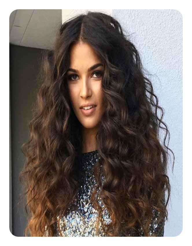 70 preciosas permanentes que te harán amar los rizos de nuevo » Largo