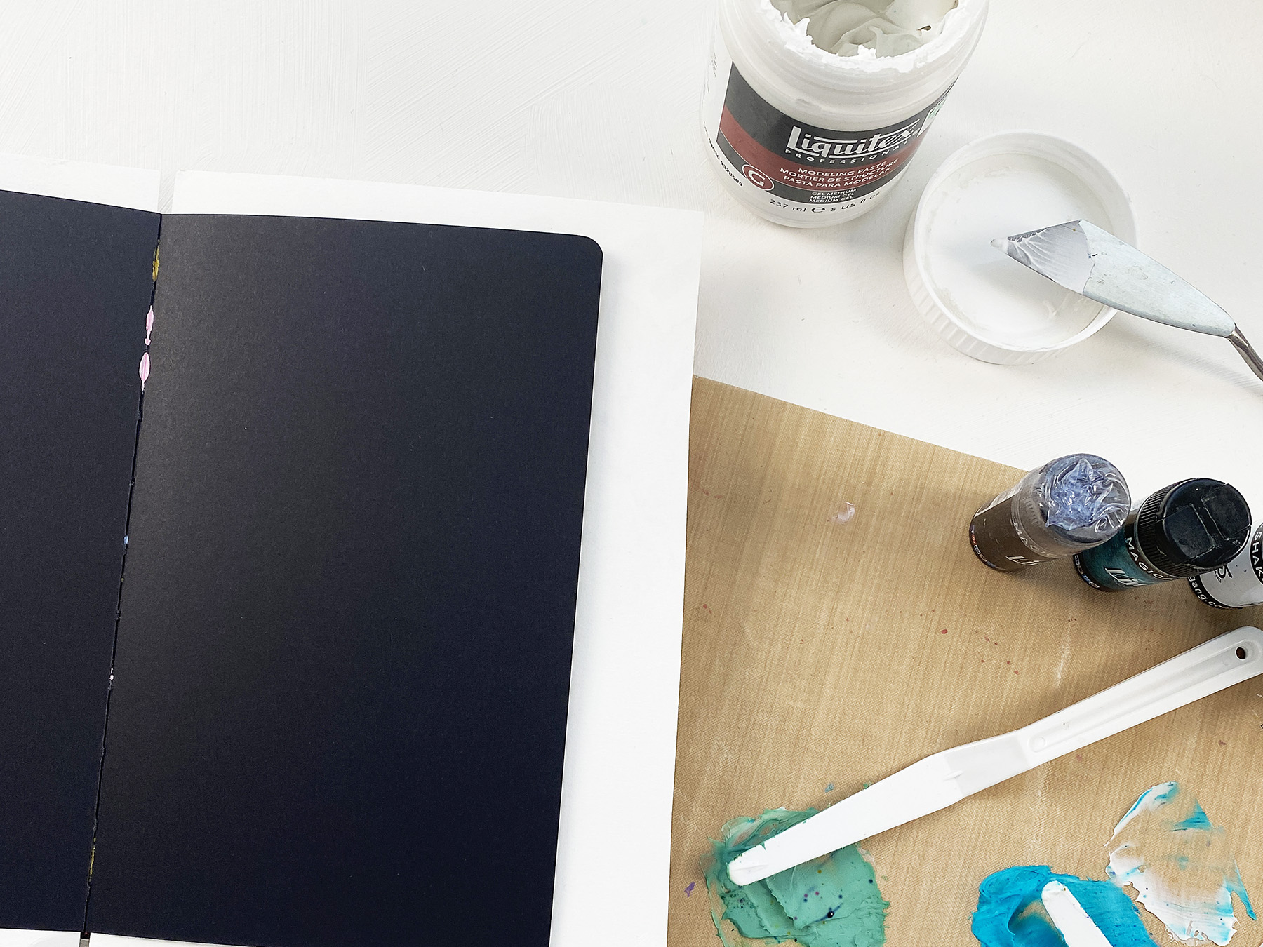 Light The Path Art Journal With Me New Dina Wakley Black Art Journal