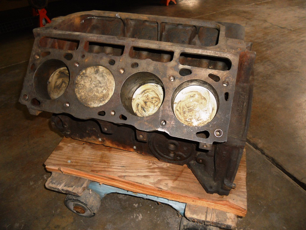 19561957 Lincoln engine short block Larry Camuso's West Coast Classics Cars and Parts for