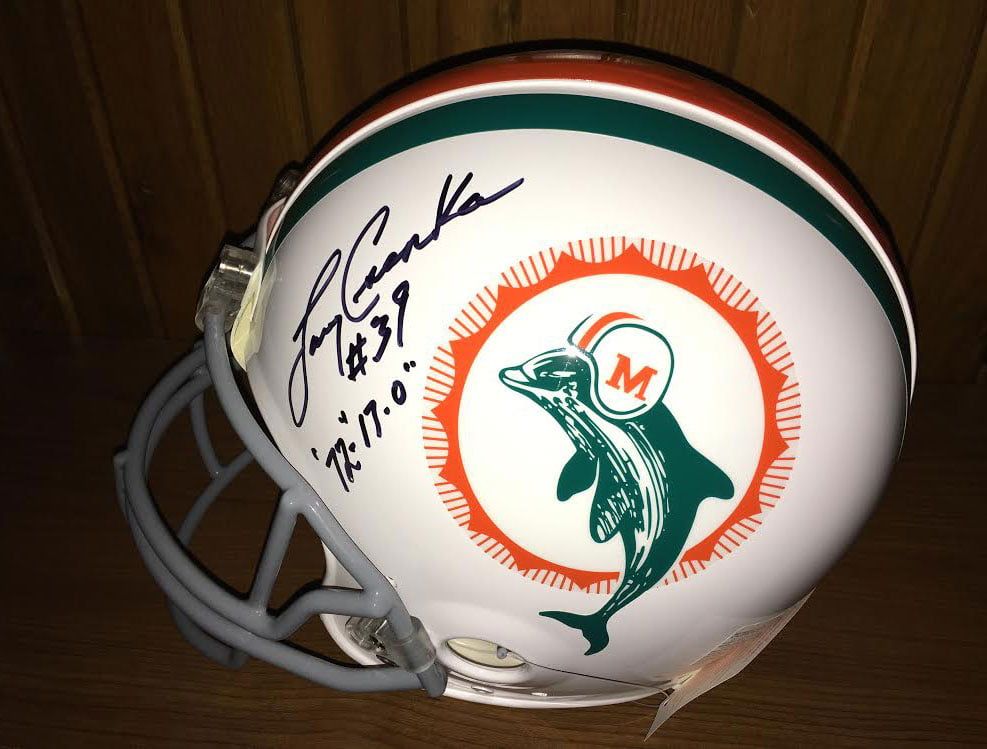 The Official Website of Larry Csonka Larry Csonka Autographed Throwback Full Size Helmet