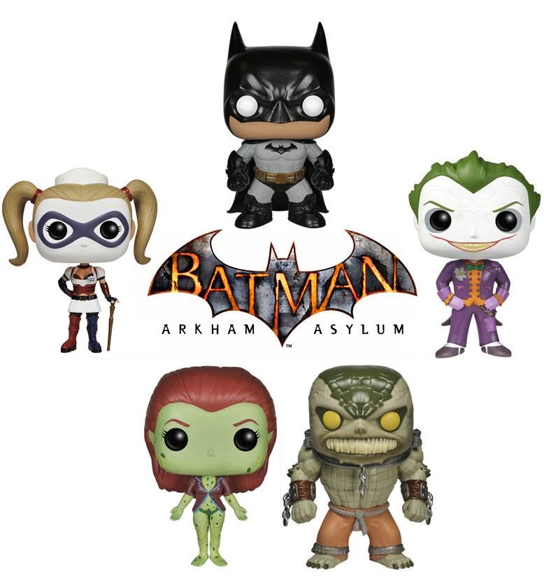 Funko To Release Batman Arkham Asylum Pop! Vinyl Figures In October 2014