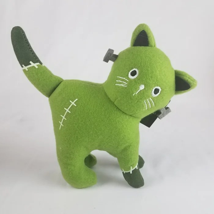 Target Bullseye Playground Halloween Frankenstein CAT Plush Figural 2023 Larry's Basement