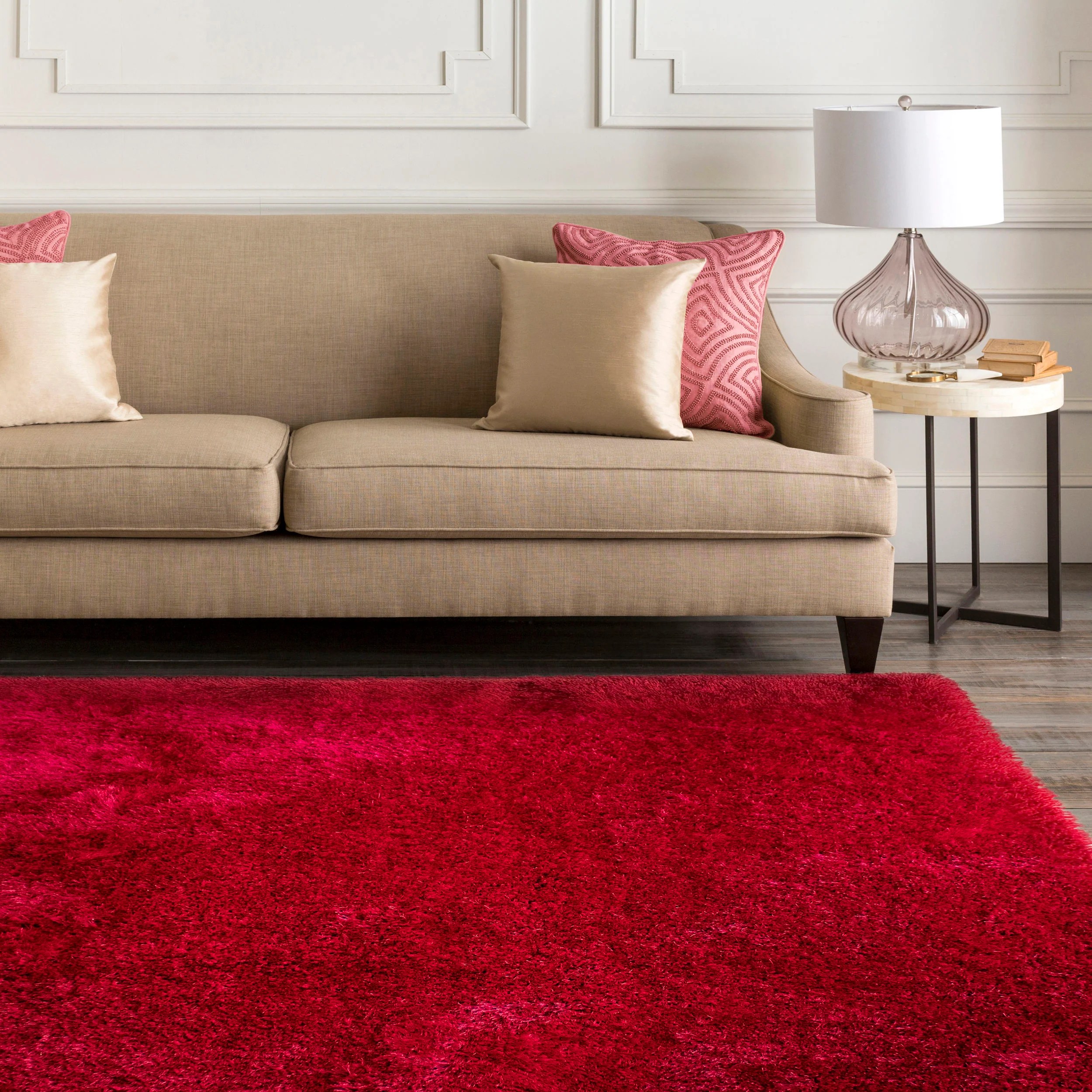 Red Rugs LA Rug Linens