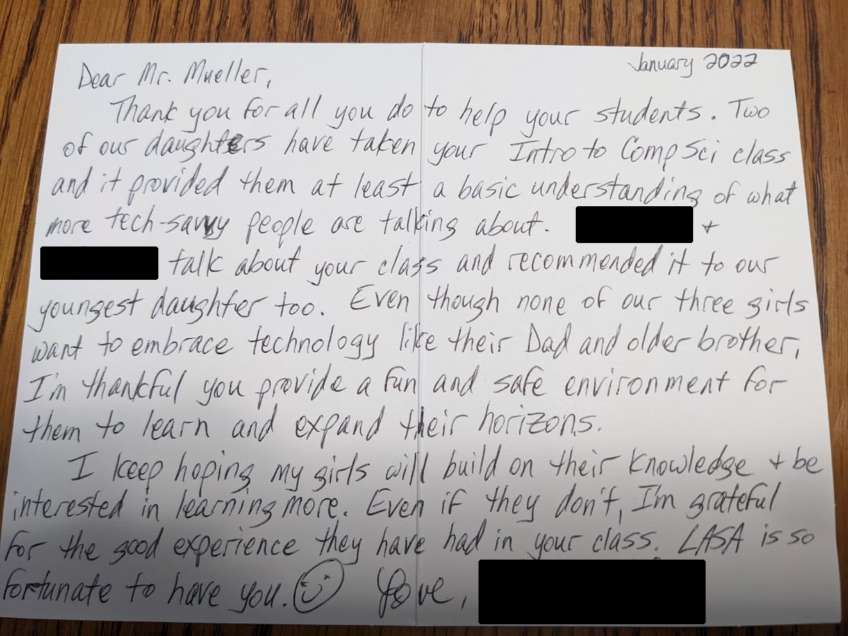 courses LASA Computer Science